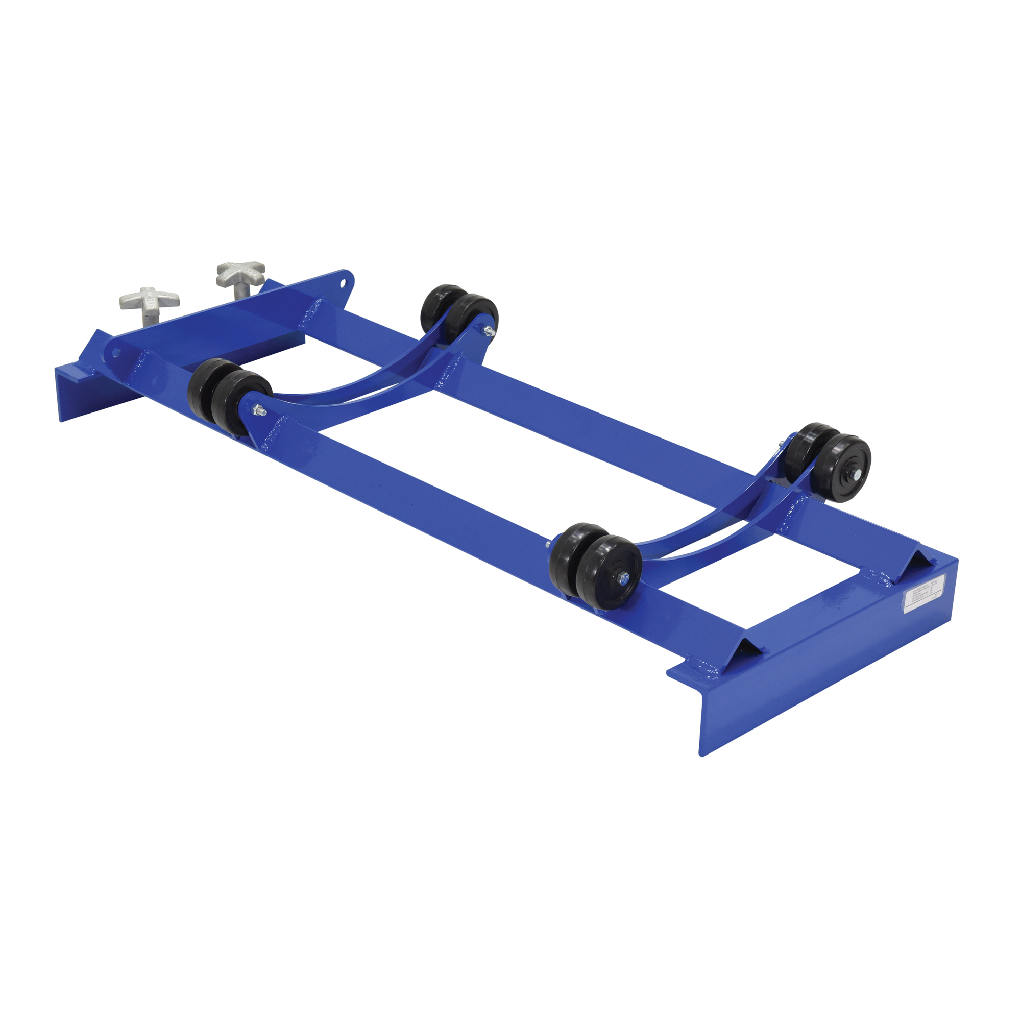 Vestil Pallet Rack Drum Roller Cradle - 800 Lb. Capacity, Fits 55 Gal. Drum, Adjustable Angle, Model# PRDC-42-R